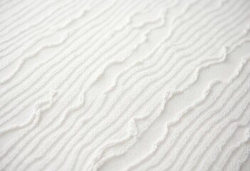 Obraz premium Vintage-Inspired White Lace Tablecloth with Delicate Stripes and Intricate Pattern - Ideal for Rustic Weddings