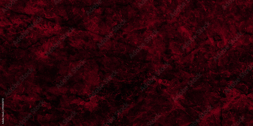 Aufkleber Red Abstract grunge dark wall texture background. Texture of a concrete wall with cracks and scratches .Grunge Close up abstract empty of black and red modern wallpaper background space for text.	

