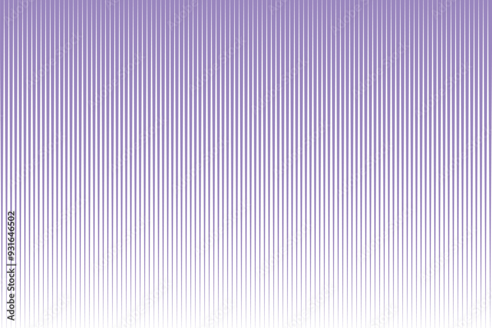 Wall mural  simple abstract creative thin to thick violet color vertical line pattern a purple background with lines that are straight and the top left corner