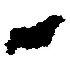 Obraz premium North Waziristan district map, administrative division of Pakistan. Vector illustration.
