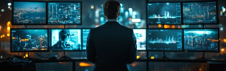 Stressed trader reacting to sudden stock market collapse