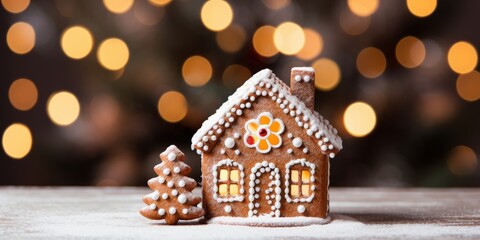 Gingerbread House Christmas Decoration