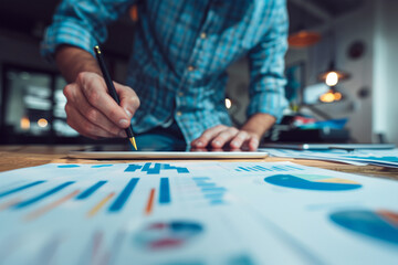 Obraz premium business concept workspace