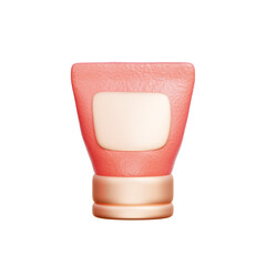 Fototapeta premium Sun Cream, Beauty Cosmetic products, Makeup and skincare, 3D rendering.