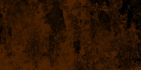 Abstract dark brown grunge background with scratches and cracks wall. empty concrete dark wall background texture. brown stucco wall background texture. brown marble stone texture.