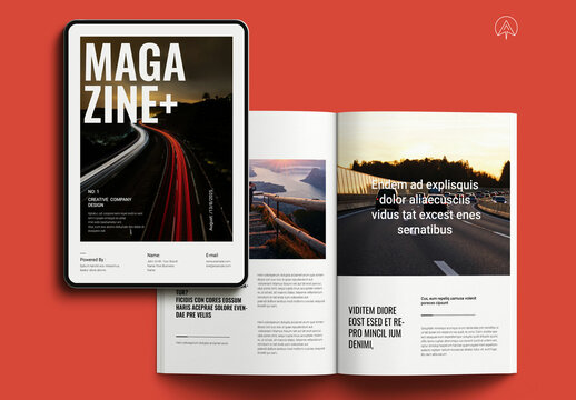 Minimal Magazine Template
