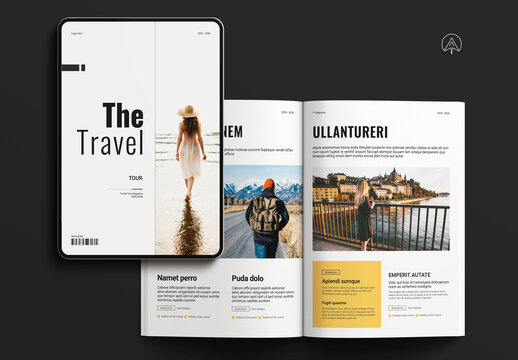 Travel Magazine Template