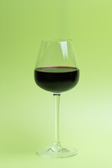 glass of red wine
