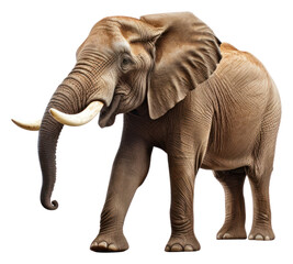 Fototapeta premium PNG Male elephant wildlife animal mammal.