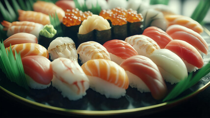 お寿司の盛り合わせ