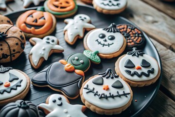 Obraz premium Halloween cookie 