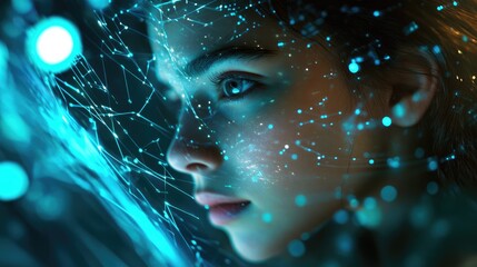 Characters in a digital web