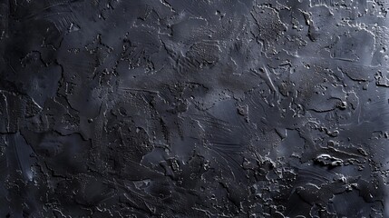 Obraz premium Dark grey concrete cement wall texture background with old and vintage style : Generative AI