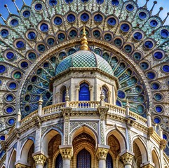 Fototapeta premium the facade of the cathedral of st mary