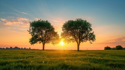 Obraz premium Free good morning scene wallpaper background photo