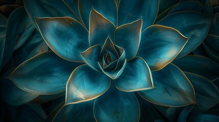 Obraz premium Dramatic agave plant at the San Antonio botanic gardens : Generative AI