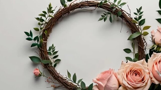 wreath of roses