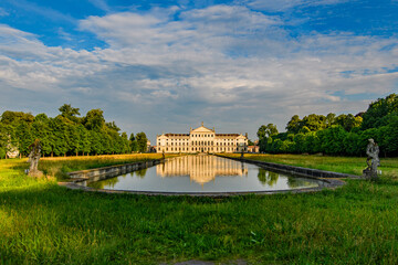 Villa Pisani in Strà, Veneto, Italy – A stunning example of Italian neoclassical architecture,...