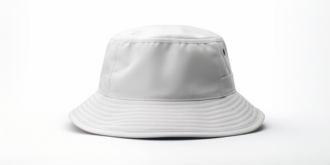 Fototapeta premium White Bucket Hat