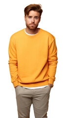 Fototapeta premium PNG Sweatshirt portrait sweater looking.