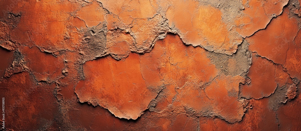 Leinwandbilder detail of a clay wall. with copy space image. Place for adding text or design