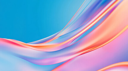 gradient background in blue and pink, motion blur, dynamic waves and shapes, new trendy concept background