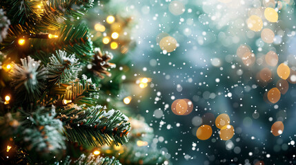 christmas lights background