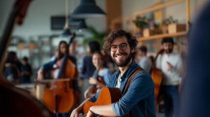 Joyful Music Practice Session