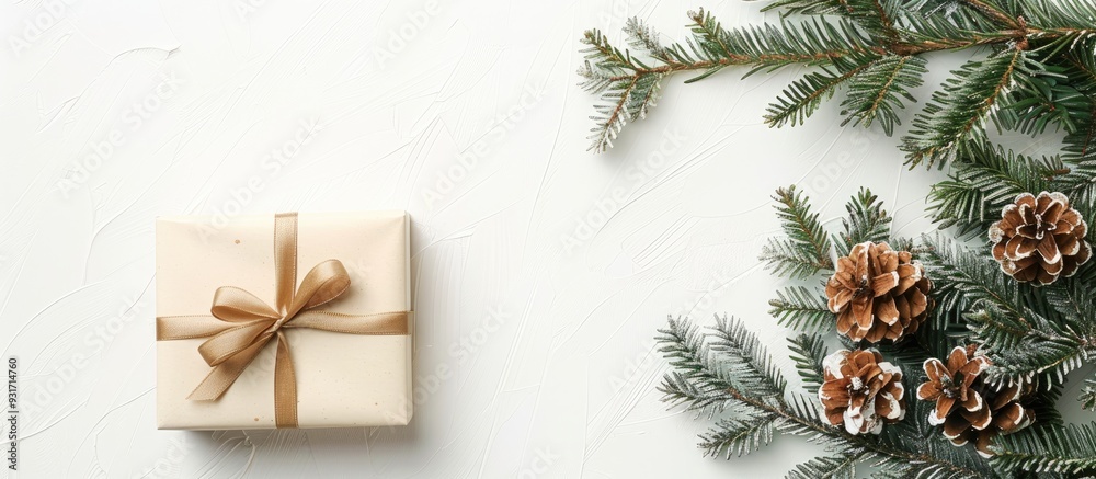 Aufkleber beautiful christmas backdrop new year selective focus on the celebration. with copy space image. pla