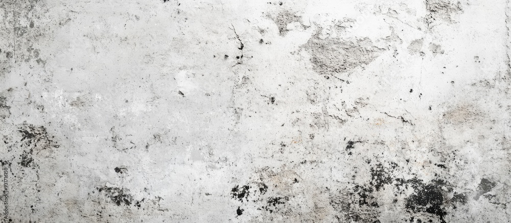 Poster Concrete wall texture pattern background featuring copy space