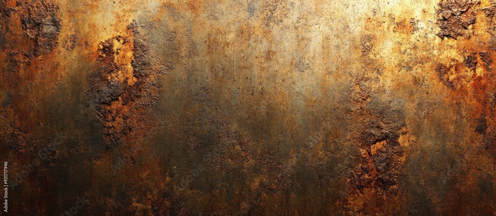 Aufkleber Rusty Background with Blank Space. with copy space image. Place for adding text or design