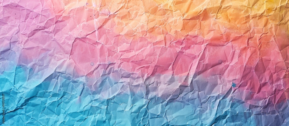 Poster multicolored paper backdrop paper texture suitable for copyspace design