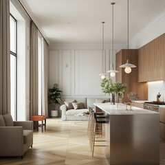 Elegance in Simplicity: A Modern Home Interior