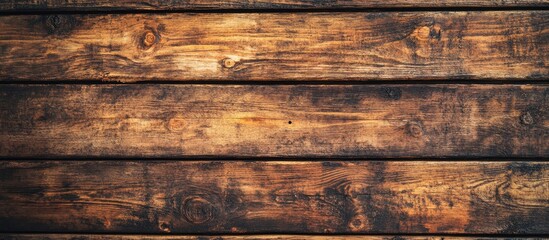 Wood Plank Texture Background Includes Free Copyspace for Product or Advertising Text Design