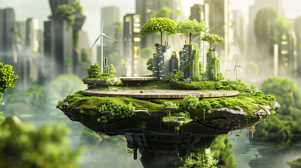 Minimalist Empty Podium for Product Display