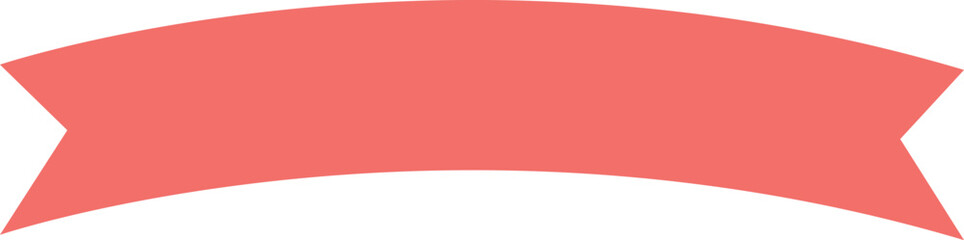 Ribbon and Banner Geometric Shape Set Color Asset Pack