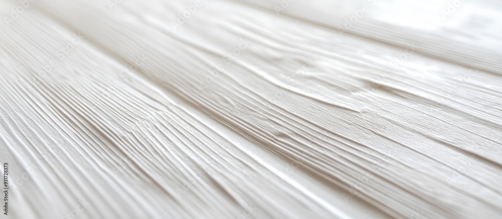 Fototapete close up of a white softwood surface as a background. with copy space image. place for adding text o