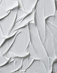 Glued white paper texture background