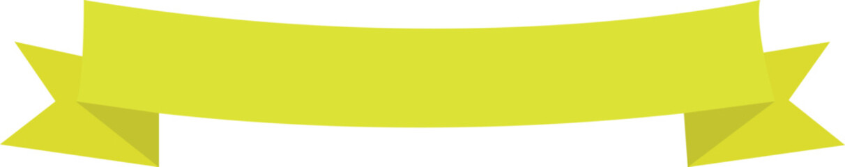 Ribbon and Banner Geometric Shape Set Color Asset Pack