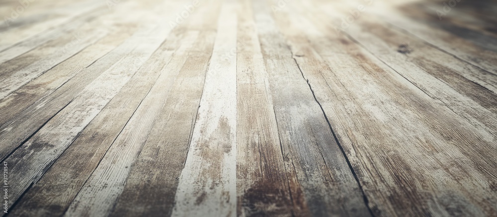 Fototapete distressed floor. with copy space image. place for adding text or design