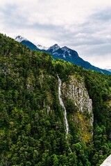 waterfall in the mountains brian&ccedil;on