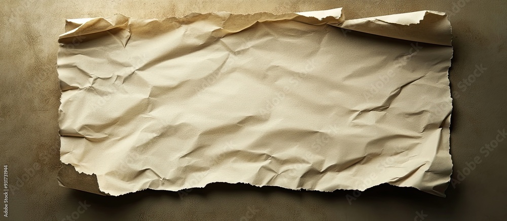 Poster distressed paper. with copy space image. Place for adding text or design