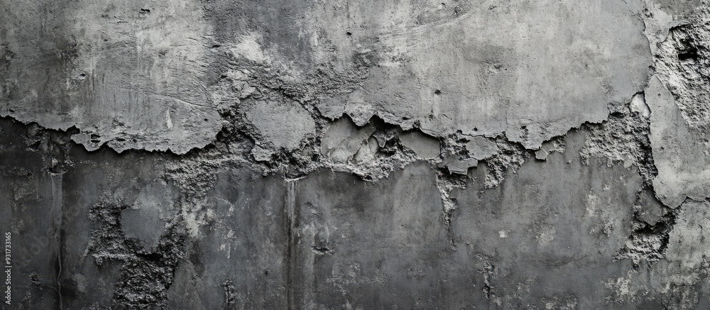 Aufkleber Close up of a textured gray wall. with copy space image. Place for adding text or design