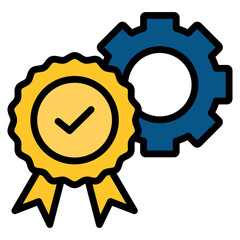 Quality Management System Icon