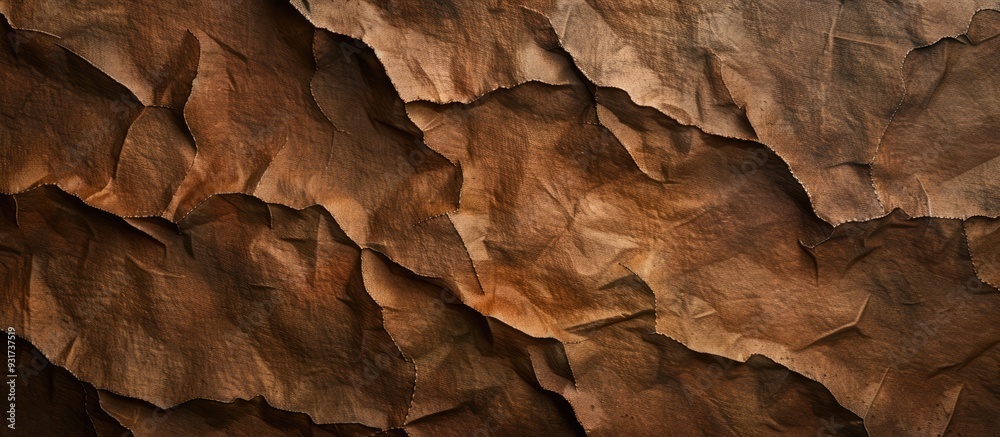 Aufkleber Brown color texture pattern abstract background can be used as a letter card postcard or reminder note background and includes copy space for text