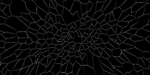 Dark broken crystalized form strokes vector design abstract wallpaper for desktop