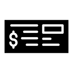 icon banking glyph