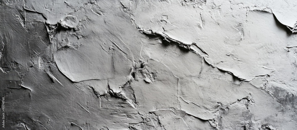 Leinwandbilder Close up of a textured gray wall. with copy space image. Place for adding text or design