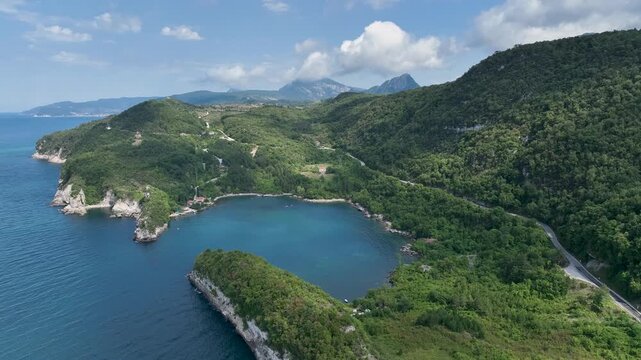 Beautiful landscape of Gideros Bay - Cide, Kastamonu, Turkey