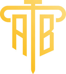 Luxury AB logo design. BA logo vectors. Simple, abstract, letters AB logo design. Jewelry AB or BA logo design. Crown, Wing logo design. AB logo design. Financial, Beauty Fashion AB or BA logo design